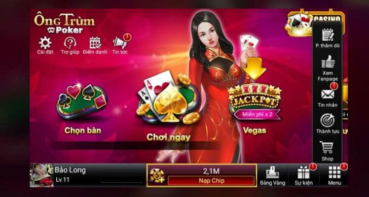 Trên nền tảng game online, nhiều tay chơi muốn tìm cách hack ông trùm poker